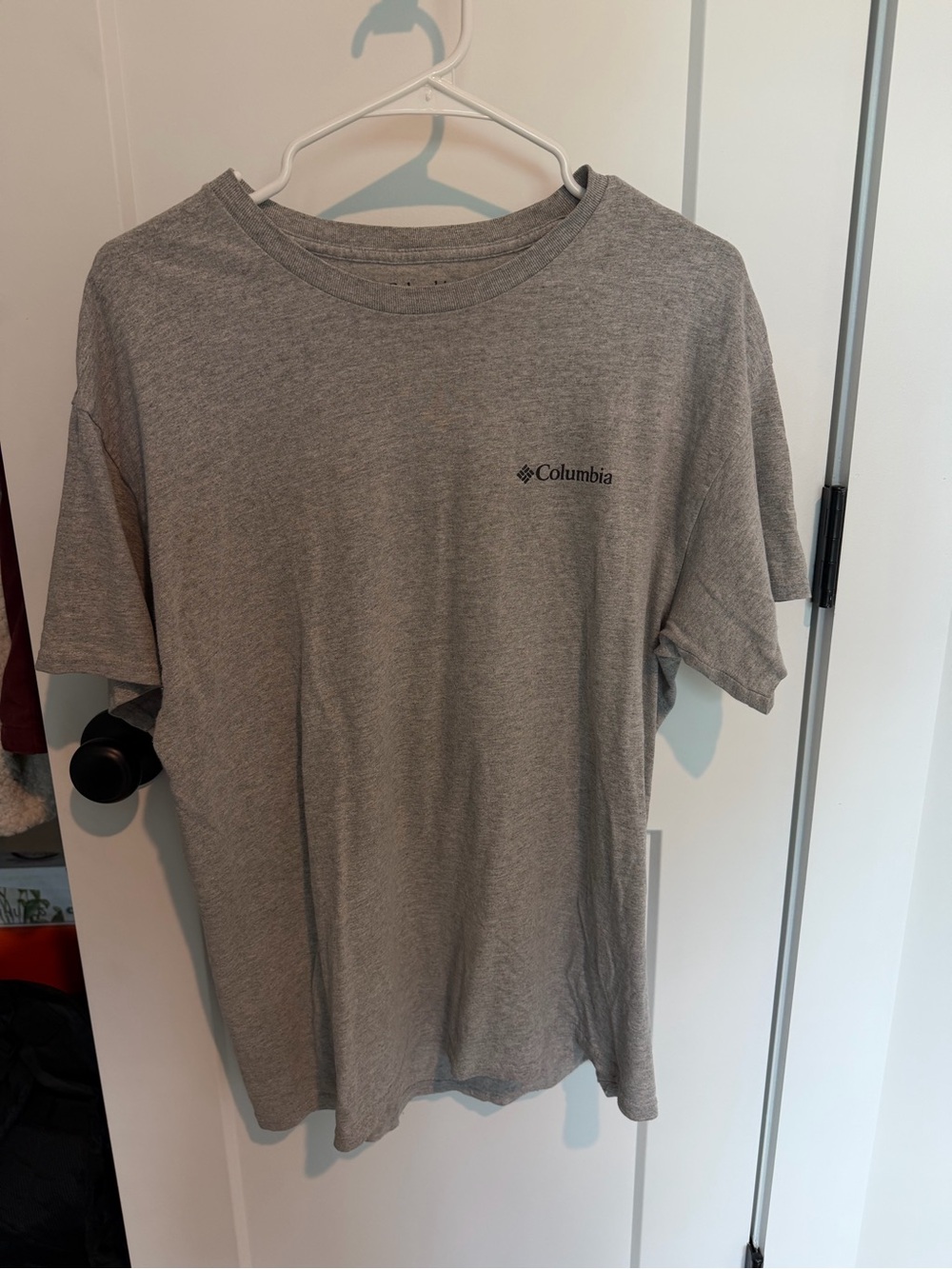 Columbia Short-Sleeve Crew Tee in Heather Gray